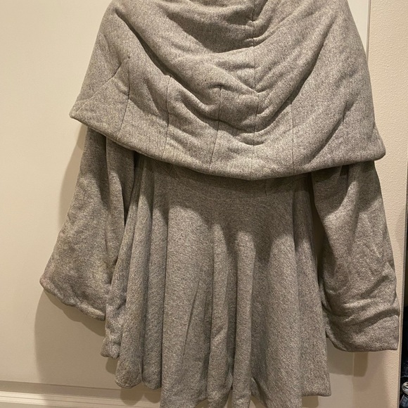 NORMA KAMALI “OMO” means ON MY OWN” VINTAGE SWEATSHIRT MATERIAL SIZE:S GREY - Picture 8 of 9